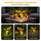 Solar Bee Garden Light Outdoor Hanging Decoration