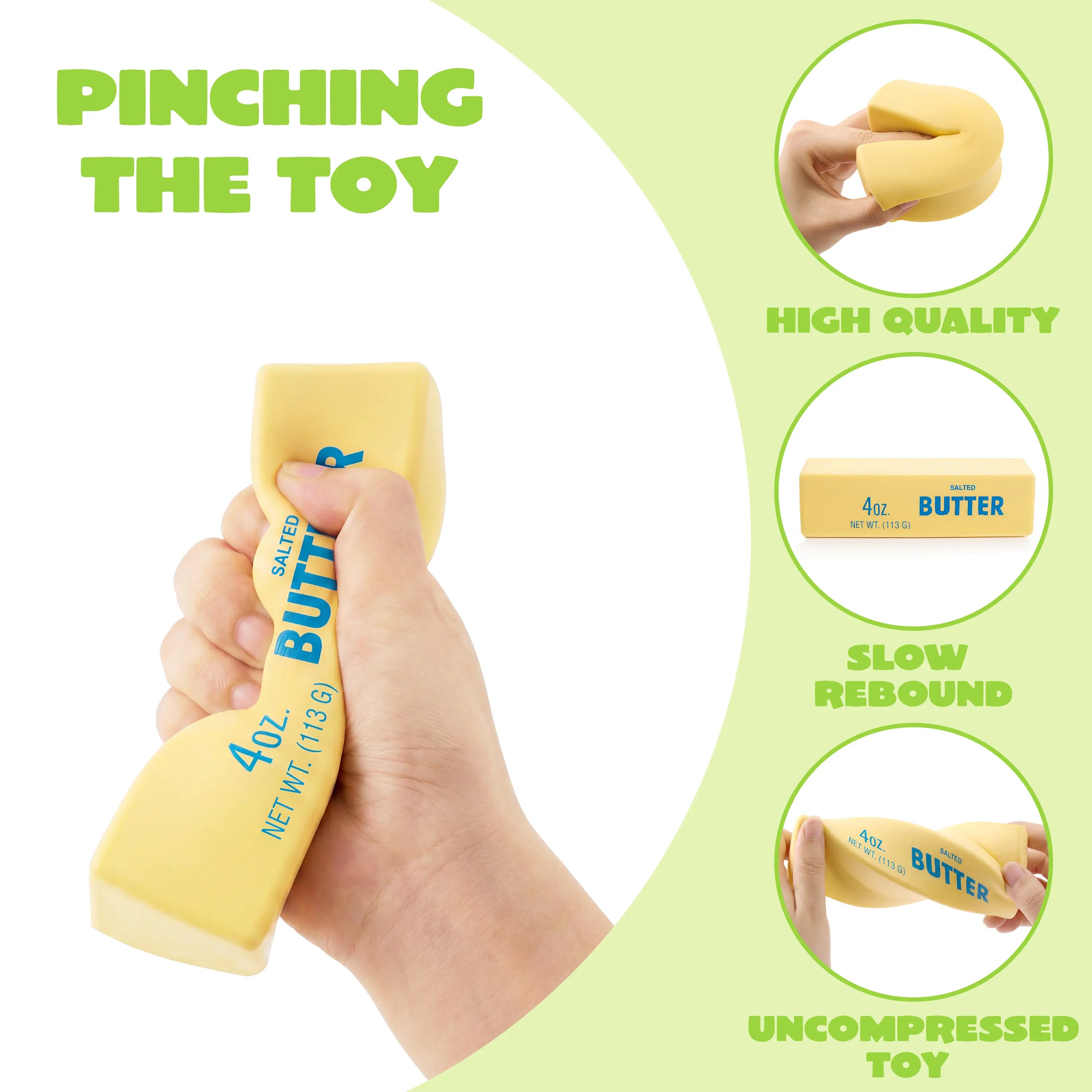 Butter Slow Rising Squishy Stress Relief Toy