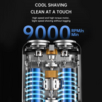 Stay Sharp Anywhere. A Pocket-Sized Shaver Built For Your Everyday Routine.