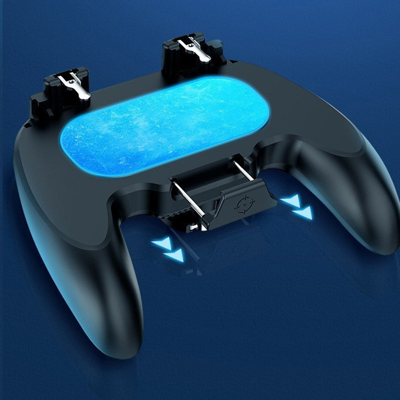 Mobile Gaming Controller With Dual Cooling Fans