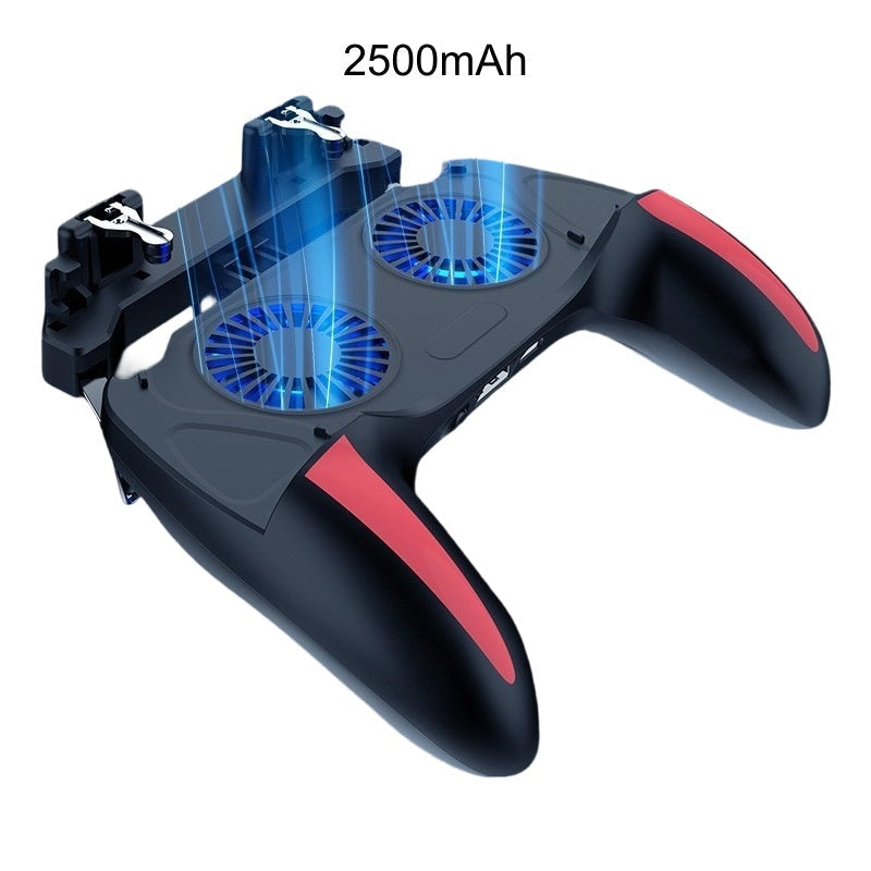 Mobile Gaming Controller With Dual Cooling Fans