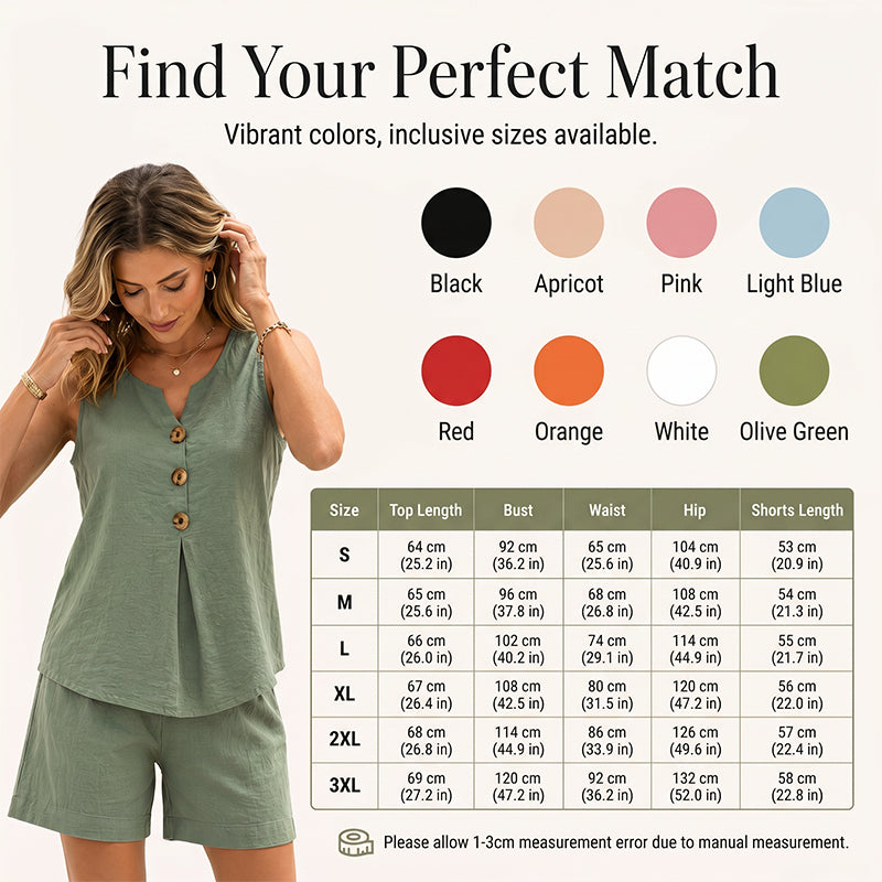 The Noa Set – A Soft Top & Shorts Duo That Keeps You Cool All Summer
