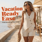 The Aria Set – An Asymmetric Vest & Shorts Duo That Does Summer Right